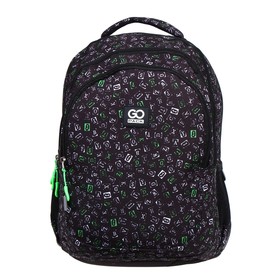 Рюкзак молодёжный 44 х 32 х 18 см, эргономичная спинка, GoPack Teens, Letters, чёрный
Рюкзак молодёжный 44 х 32 х 18 см, эргономичная спинка, GoPack Teens, Letters, чёрный