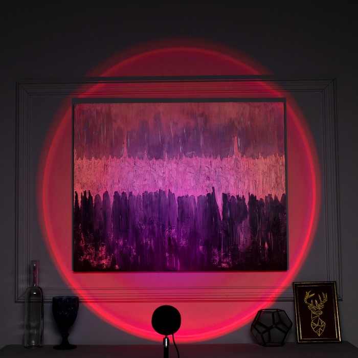 фото Световой прибор "закат", 26-150 см, регулируемый, пульт, 5w, rgb, usb luazon lighting