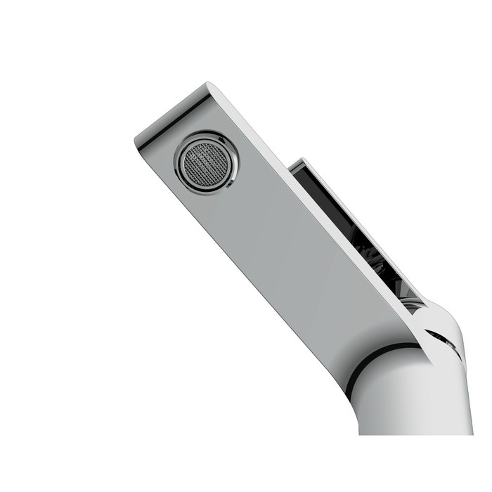 фото Смеситель для раковины cersanit brasko a63024, высокий, сливной гарнитур