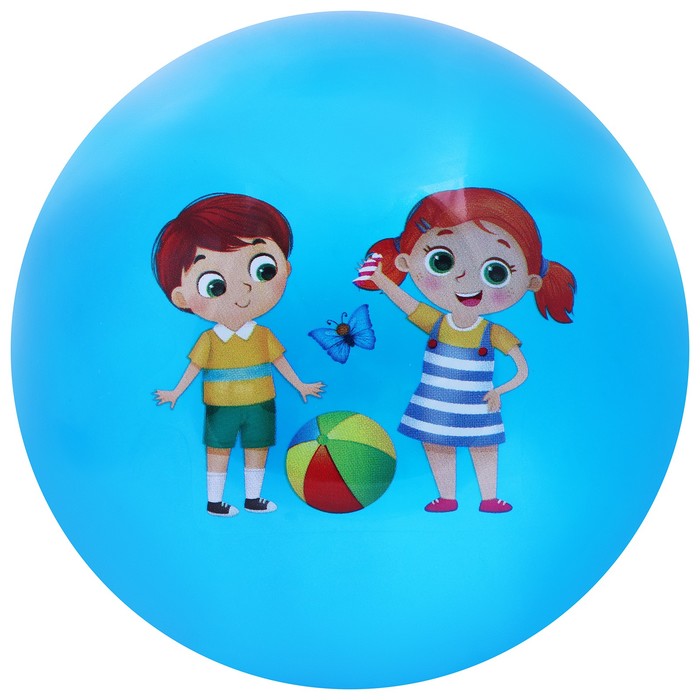 фото Мяч детский, d=22 см, 60 г, цвета микс zabiaka