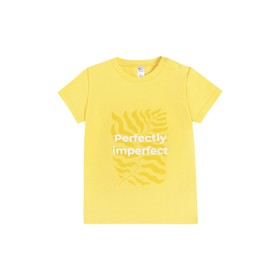 Футболка детская, рост 80 см, цвет желтый
Футболка детская, рост 80 см, цвет желтый