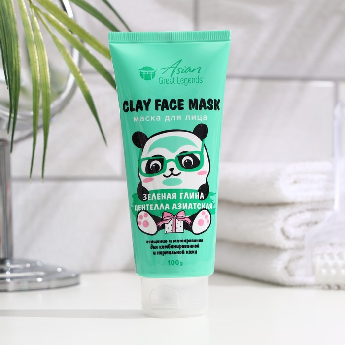 Маска для лица "Family Cosmetics", с зеленой глиной и центеллой азиатской, 100 г
Маска для лица "Family Cosmetics", с зеленой глиной и центеллой азиатской, 100 г