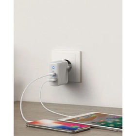 Сетевое зарядное устройство Anker PowerPort PD+2 A2626, 33Вт, USB/USB-C, быстрая зарядка
Сетевое зарядное устройство Anker PowerPort PD+2 A2626, 33Вт, USB/USB-C, быстрая зарядка