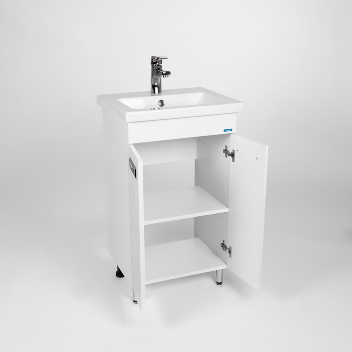 фото Тумба viant «вена 50» 2 створки, 380х460х820 мм, с раковиной como 50