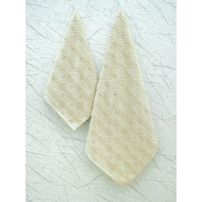 фото Полотенце, размер 70x140 см, цвет бежевый arya home