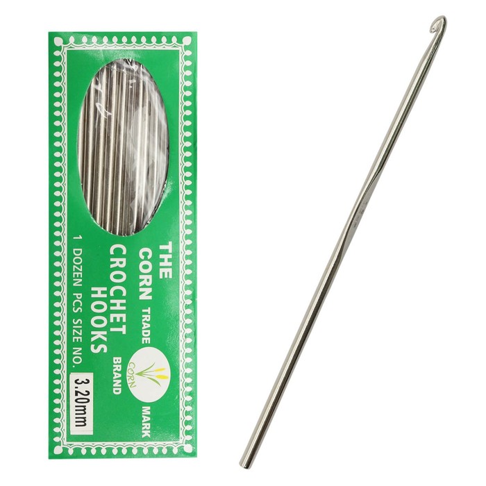 фото Крючок вязальный 0333-6050 3,2 мм, 12 шт