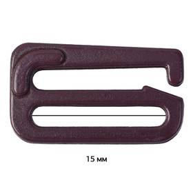 Крючок для бюстгальтера 15мм, металл, (076 сливовое вино), 50 шт
Крючок для бюстгальтера 15мм, металл, (076 сливовое вино), 50 шт