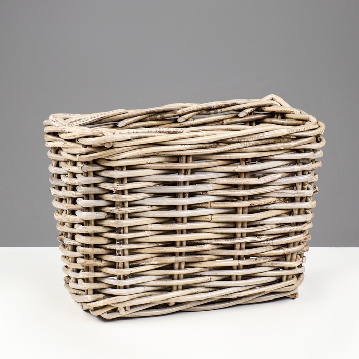 фото Корзина плетёная, 29х14х21 см, ротанг