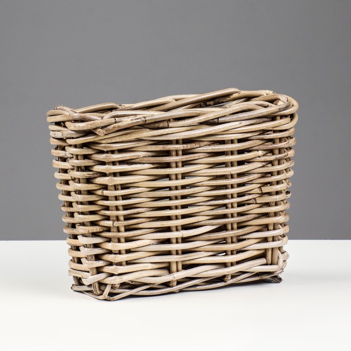 фото Корзина плетёная, 23х8х18 см, ротанг
