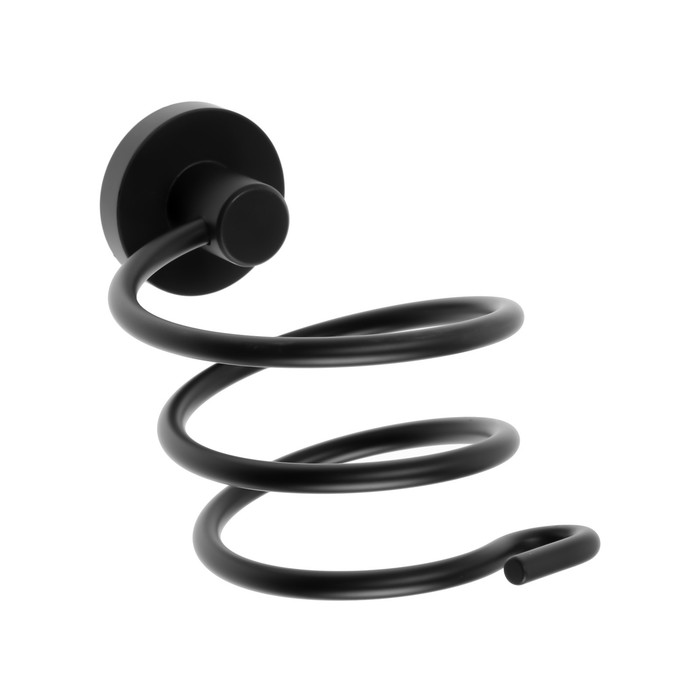 фото Держатель для фена accoona a12614, черный