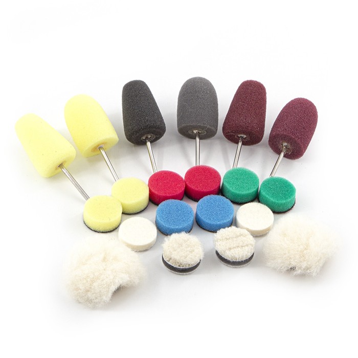 Набор полировальников для гибкого вала Shine Systems Detail Polisher Pad Set, 20 шт.
Набор полировальников для гибкого вала Shine Systems Detail Polisher Pad Set, 20 шт.