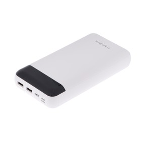 Внешний аккумулятор Maimi Mi2, 30000 мАч, 2USB, PD, MicroUSB, Type-C, дисплей, 2.1 А, белый
Внешний аккумулятор Maimi Mi2, 30000 мАч, 2USB, PD, MicroUSB, Type-C, дисплей, 2.1 А, белый