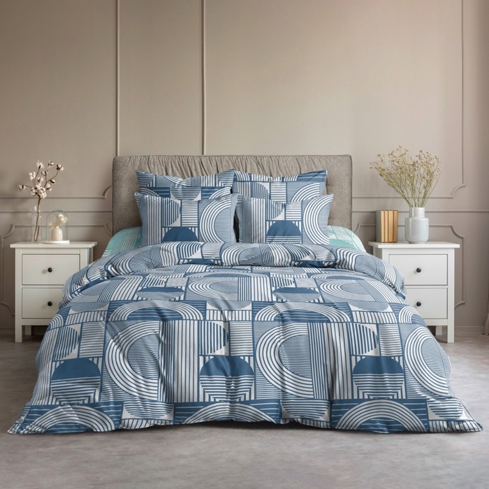 фото Постельное бельё 1,5сп ночь нежна теодор 145х215см, 147х215см, 70х70см 2шт, бязь 120г/м² 100% хлопок