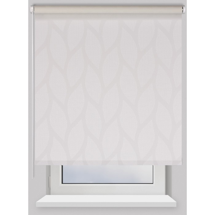 фото Рулонная штора bella, 200х175 см, цвет белый prakto