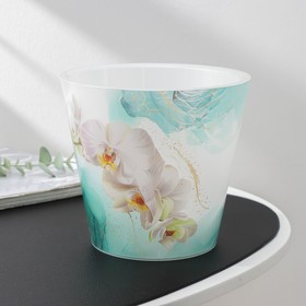 Кашпо для цветов со вставкой London Orchid Deco, 1,6 л, d=16 см, h=14,5 см, цвет голубая орхидея
Кашпо для цветов со вставкой London Orchid Deco, 1,6 л, d=16 см, h=14,5 см, цвет голубая орхидея