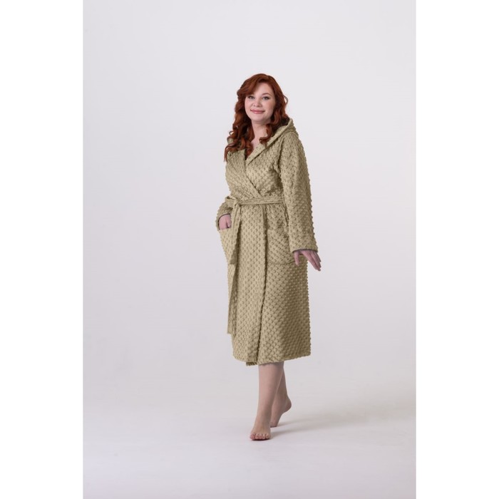 фото Халат женский, размер 44, цвет оливковый homeliness