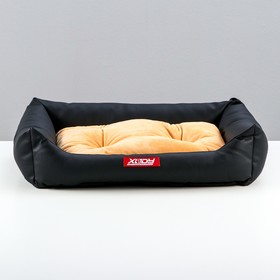 Лежак Люкс №1, 50х40х12 см, черно-бежевый
Лежак Люкс №1, 50х40х12 см, черно-бежевый