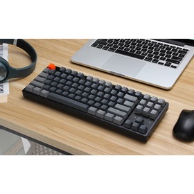 Клавиатура Keychron K8, беспр., механическая, 87 клавиш, RGB подсветка, Red Switch
Клавиатура Keychron K8, беспр., механическая, 87 клавиш, RGB подсветка, Red Switch