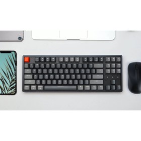 Клавиатура Keychron K8, беспр., механическая, 87 клавиш, RGB подсветка, Brown Switch
Клавиатура Keychron K8, беспр., механическая, 87 клавиш, RGB подсветка, Brown Switch