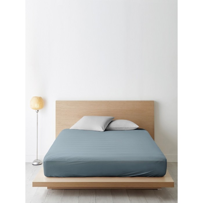 фото Простыня на резинке, размер 140х200х20 см ночь нежна