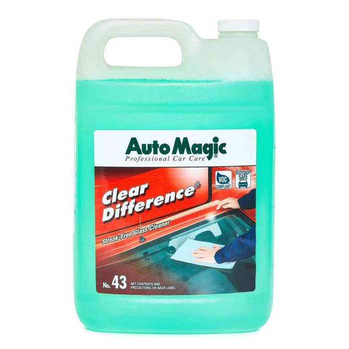 Универсальный очиститель для интерьера и стекол Automagic Clear Difference №43, 3.79 л
Универсальный очиститель для интерьера и стекол Automagic Clear Difference №43, 3.79 л
