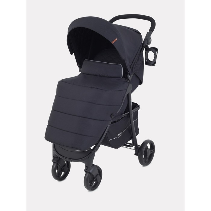 фото Коляска прогулочная mowbaby cross ra089, цвет gold black
