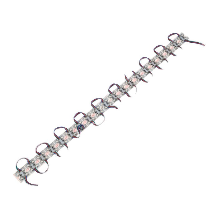 Светодиодный модуль SMD5050, 4 LED, 15 Lm/1LED, 1,4W/модуль, IP65, 12V RGB, набор 20 шт.
Светодиодный модуль SMD5050, 4 LED, 15 Lm/1LED, 1,4W/модуль, IP65, 12V RGB, набор 20 шт.