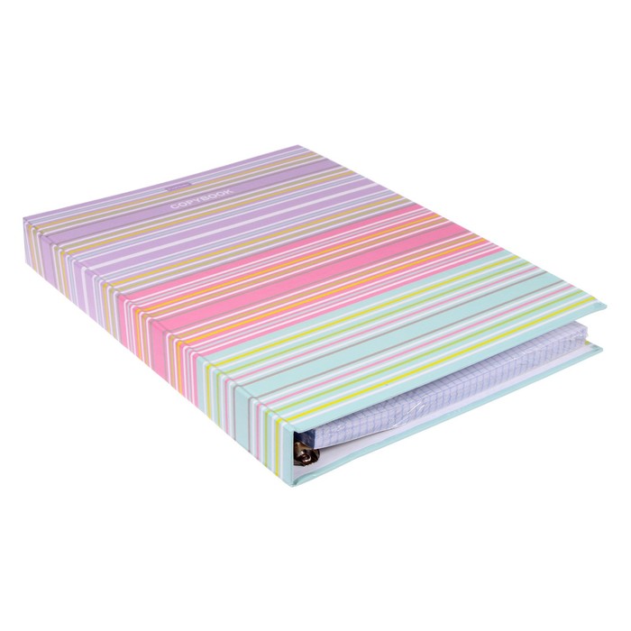 Тетрадь на 4-х кольцах А4, 160 листов в клетку Color lines, твёрдая обложка, глянцевая ламинация, блок офсет
Тетрадь на 4-х кольцах А4, 160 листов в клетку Color lines, твёрдая обложка, глянцевая ламинация, блок офсет