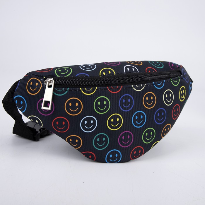 фото Сумка детская поясная nazamok kids «смайл» 20 см х 10 см х 6 см