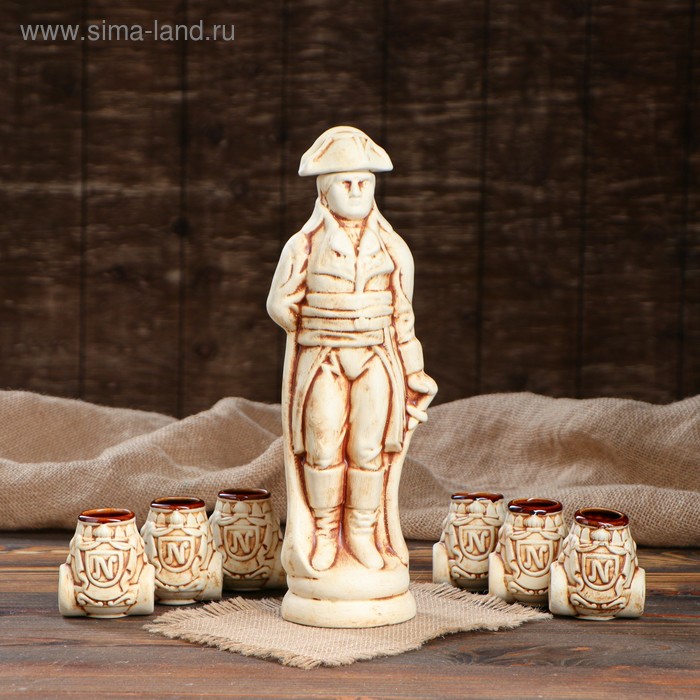 Набор для коньяка "Наполеон", 7 предметов, 0.63/0.075 л
Набор для коньяка "Наполеон", 7 предметов, 0.63/0.075 л