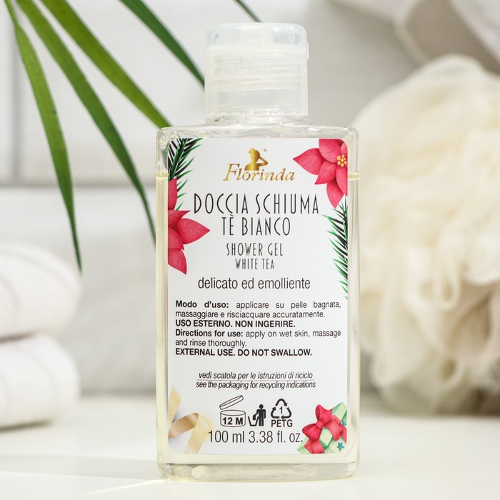 Гель для душа FLORINDA, "Белый чай", 100 мл
Гель для душа FLORINDA, "Белый чай", 100 мл