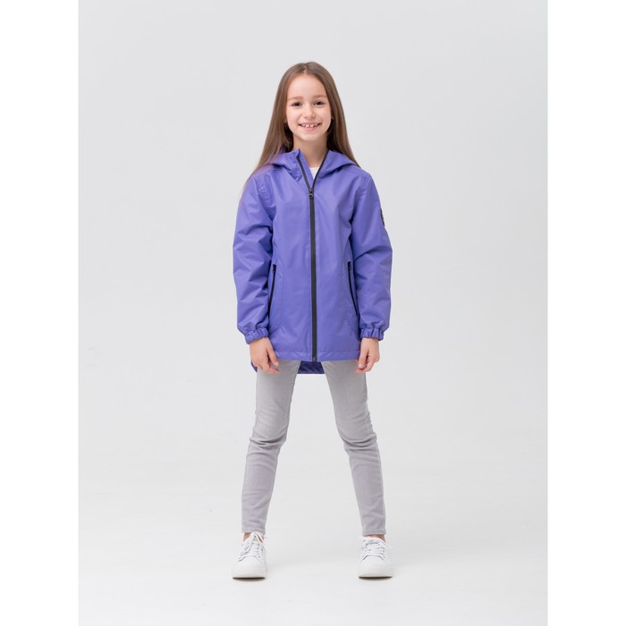 фото Ветровка «влада», рост 116 см, цвет сиреневый emson kids