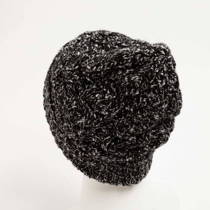 фото Шапка женская, цвет чёрный, размер 56-58 marhatter