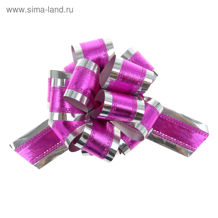 Бант-шар №5 "Серебряный блеск", цвет розовый
Бант-шар №5 "Серебряный блеск", цвет розовый