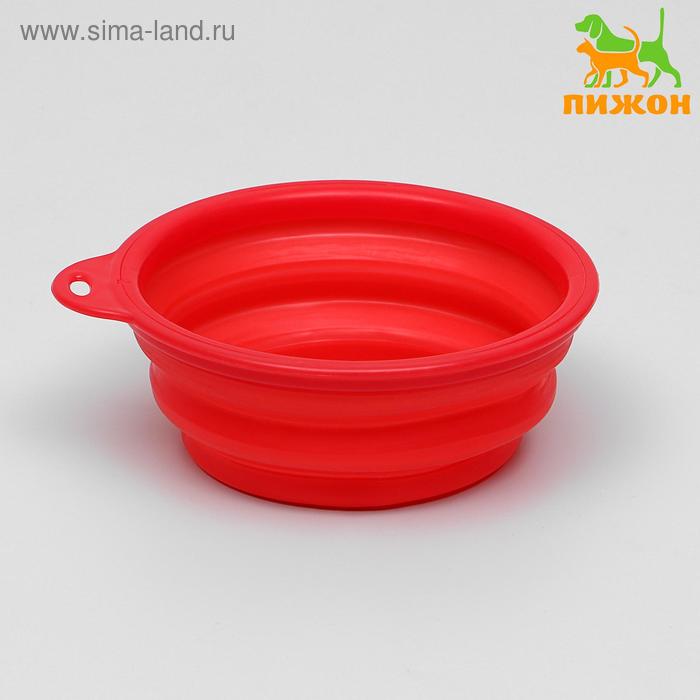 Миска силиконовая складная для путешествий, микс цветов, 14 х 1,5 см, 400 мл
Миска силиконовая складная для путешествий, микс цветов, 14 х 1,5 см, 400 мл