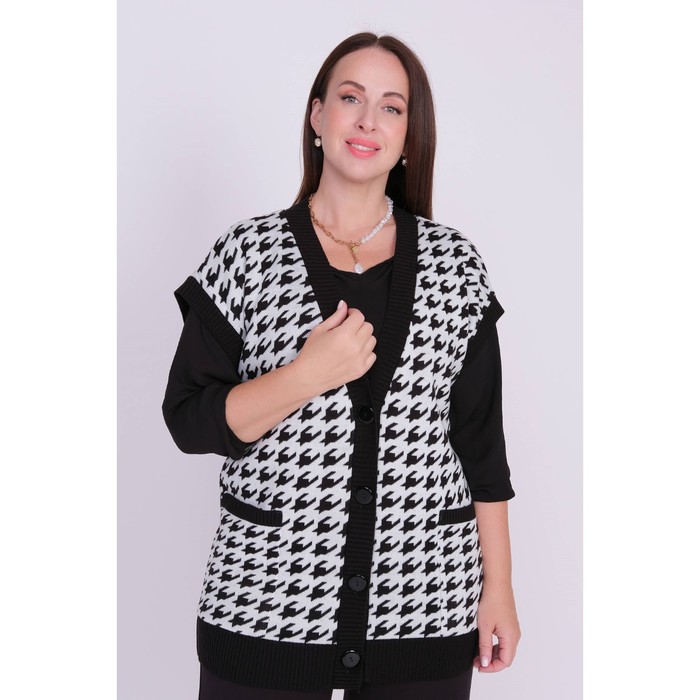 фото Жилет «злата», размер 50, цвет черный