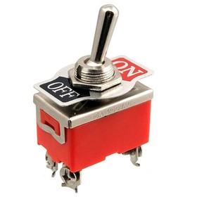 Тумблер двухпозиц. однополюс. RUICHI E-TEN 1221, OFF-ON, 5 А, 250 В, 4 конт, под винт
Тумблер двухпозиц. однополюс. RUICHI E-TEN 1221, OFF-ON, 5 А, 250 В, 4 конт, под винт