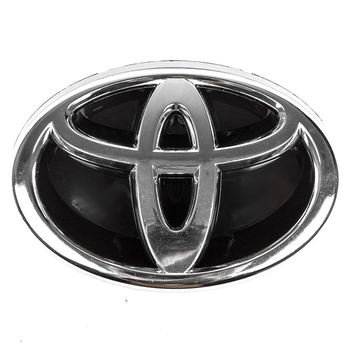 фото Эмблема хром skyway toyota, на решетку радиатора, 125x86 мм, крепеж