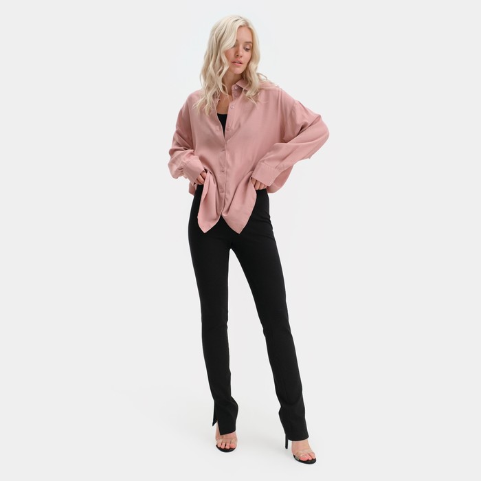 фото Рубашка женская mist, р. 40-42, розовый