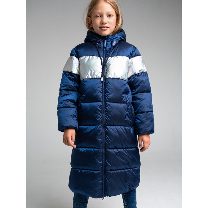 фото Зимнее пальто для девочки, рост 146 см playtoday