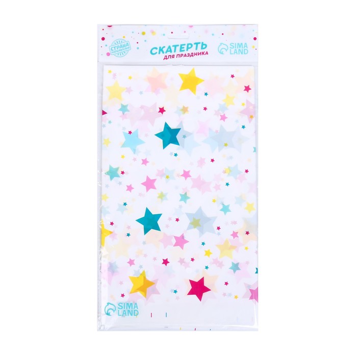 фото Скатерть «звёзды» 137×180см страна карнавалия