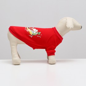 Кофта новогодняя для животных "Санки", размер 2XL, красный (ДС 45, ОШ 36, ОГ 56 см)
Кофта новогодняя для животных "Санки", размер 2XL, красный (ДС 45, ОШ 36, ОГ 56 см)