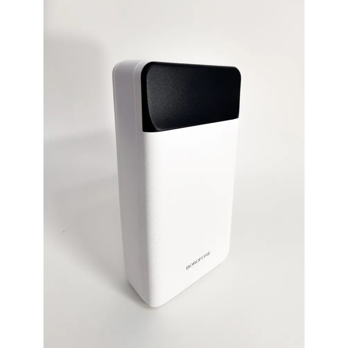фото Внешний аккумулятор borofone dbt06, 50000 мач, 2usb, micro usb, type-c, белый