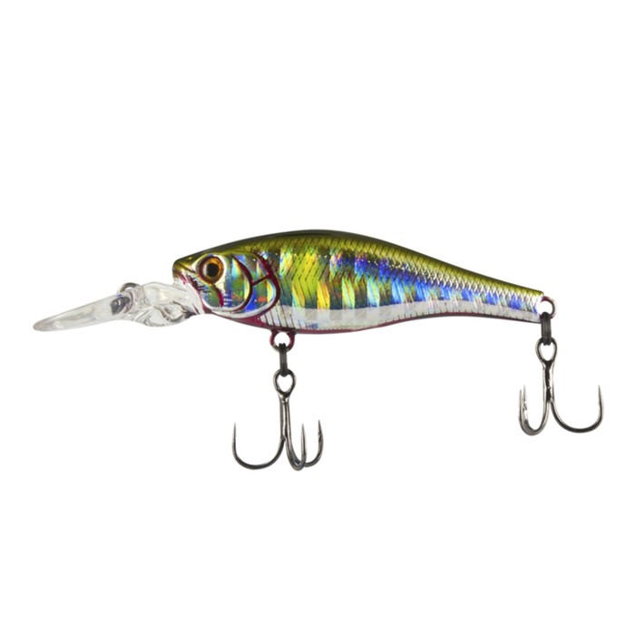 фото Воблер tsuribito deep trap 45f-mr, 45 мм, 3.5 г, 0.8-1.2 м, цвет 062