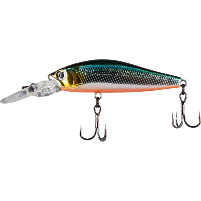 фото Воблер tsuribito deep diver minnow 60s, 60 мм, 6.2 г, 2 м, цвет 504