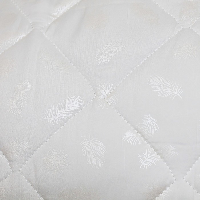 фото Одеяло облегченное лебяжий пух 140х205 см, полиэфирное волокно 200гр, пэ адель