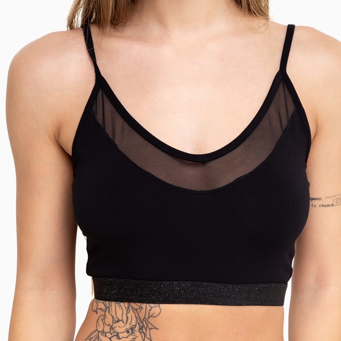 фото Топ женский, цвет чёрный, размер 46 (l) ots