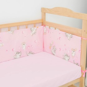 Бортик "Слонята" бязь, лотекс, 4 части (2 ч: 30*60см, 2 ч: 30*120см), цвет роз. 5242
Бортик "Слонята" бязь, лотекс, 4 части (2 ч: 30*60см, 2 ч: 30*120см), цвет роз. 5242