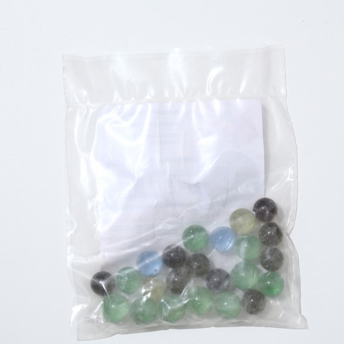 фото Стеклянные шарики (эрклез) "рецепты дедушки никиты", фр 20 мм, смешанные, 0,25 кг