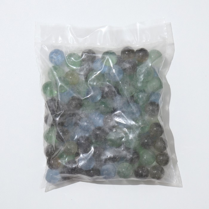 фото Стеклянные шарики (эрклез) "рецепты дедушки никиты", фр 20 мм, смешанные, 1 кг